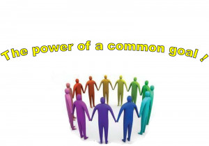 ... ways for people to bond is to work towards a common goal together