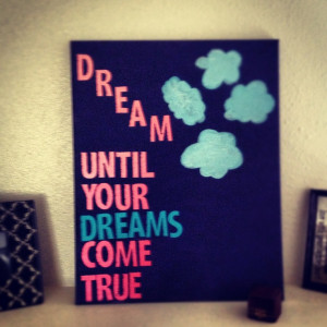 Easy Canvas painting! #painting #canvas #dreams