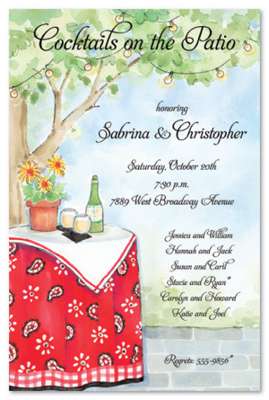 choosing to host your bridal shower party outdoors is a lovely way to ...