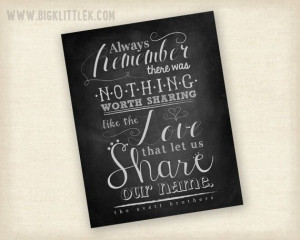 & Bercini: saw this on etsy and thought of you! Avett Brothers quote ...