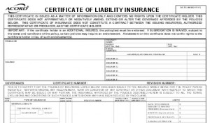 ... on the 2013 edition of the CGL, Commercial General Liability Form