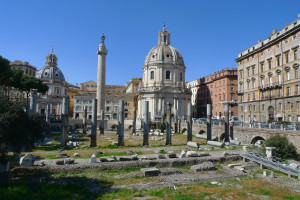 Download: 1600x1067 - Rome Architecture, Italy, Trajan Forum overview