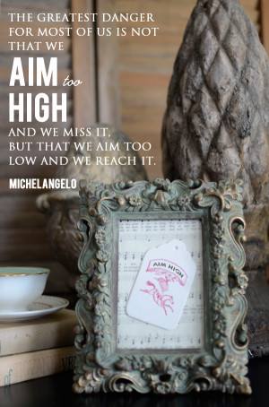 Aim High Quotes