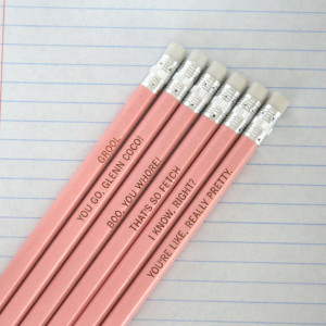 Famous Movie Quote Pencils