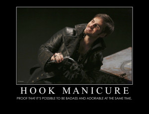 ... AND a sense of humour! Damn you, Hook, you really ARE the perfect man