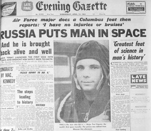 53 years ago today (April 12), Yuri Gagarin, a Soviet pilot and ...
