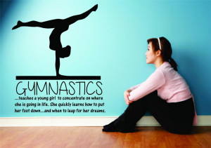 Gymnastics-Teaching-a-Young-Girl-LARGE-Wall-Decal-Sticker-22-x26 ...