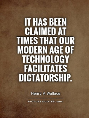 Quotes About Technology in the Modern Age