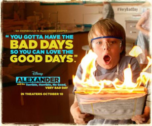 ... Horrible, No Good, Very Bad Day earlier this week, what a fun movie