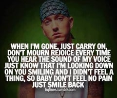 Showing Gallery For Eminem When Im Gone Quotes