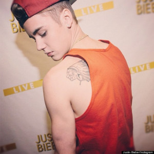 Justin Bieber Debuts New Tattoo In Wake Of Weed Allegations (PHOTOS)