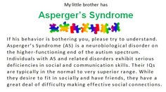 Aspergers Awarness.....I love my son