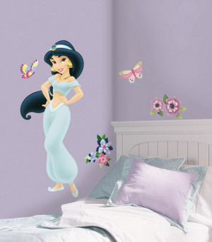 Purple Teenage Girls Bedroom Wall Decorating Ideas with Cheap Disney ...