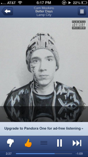 Better days by Cam Meekins! 