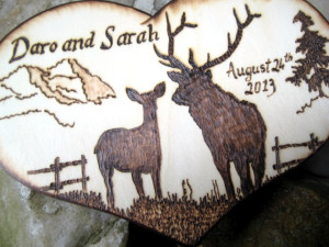 Camouflage Buck And Doe