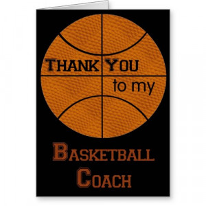 Thank You Quotes For Basketball Coaches #1