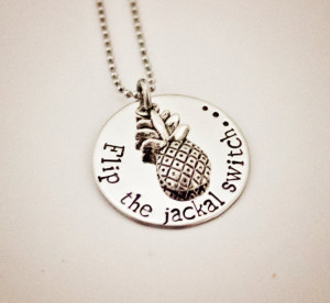 ... Steel with Pineapple Charm - Shawn and Gus Quotes - Geekery Gift