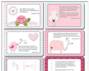 Valentine Clip Art, Love Bible Vers e Valentine Cards 4x6 fits Project ...
