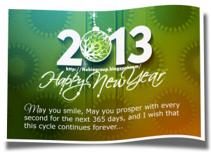 New year Greetings 2013 (serie 1)