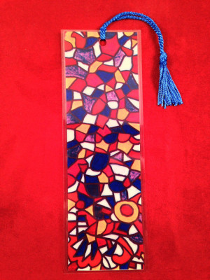 Stained Glass Bookmark w/ Philo of Alexandria Quote