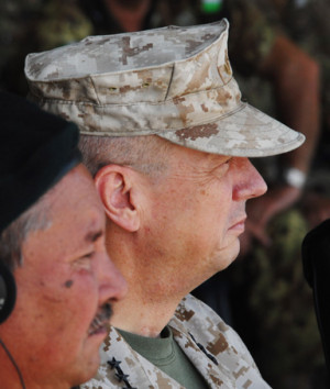 General John Allen, commander of the NATO-led International ...