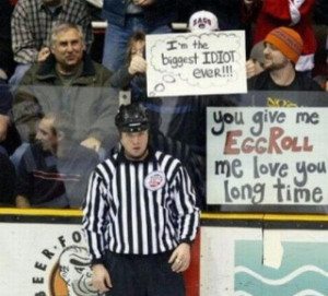 FUNNY SPORTS FAN SIGNS