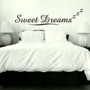 funlife] Dreams Tomorrow Come True bedroom wall quote Vinyl Kids Wall ...