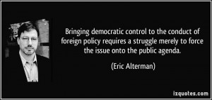 Eric Alterman Quote