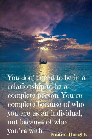You are complete person #wisdom_quote