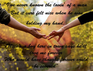 ... Sayings: I Hold Your Hand My Friends And We Will Be Together Forever