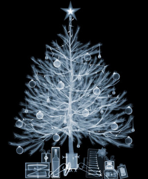... , has used an X-Ray machine to show what's really behind Christmas