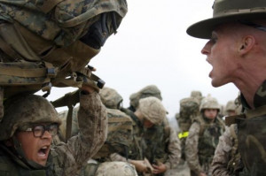Marine Corps DIs, recruits form strong, strange bond