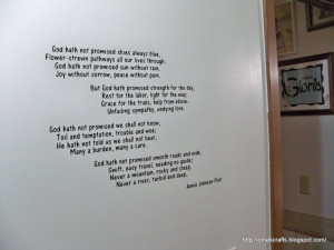 ... amazing! I love the hymn by Annie Johnson Flint! Love this wall art