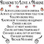 ... Marine Girlfriend or anyone who loves a USMC guy! Oohrah & Semper Fi