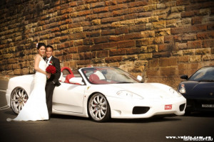 Ferrari 360 Wedding Car Hire Sydney Queen St Custom Car Hire