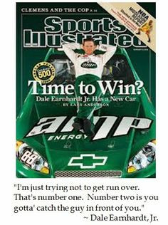Dale Earnhardt Jr.. on Racing at Bristol #NASCAR #quotes More