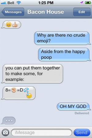 funny iphone emoji crude