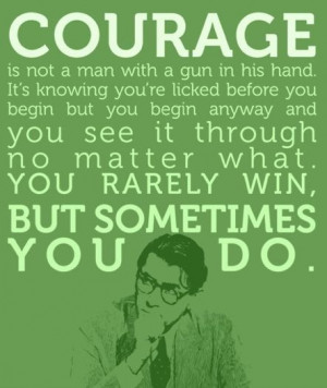 Atticus Finch on Courage