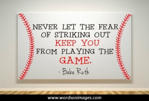 Babe ruth quotes