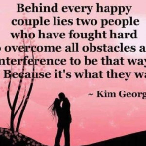 people who have fought hard to overcome all obstacles and interference ...