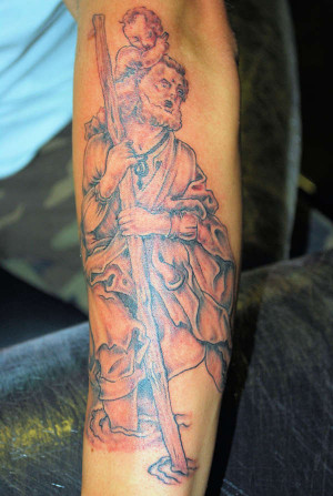 St Christopher Tattoo