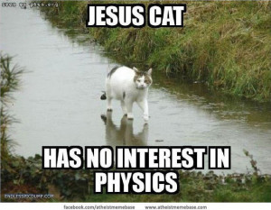 327-Jesus-Cat-Has-no-interest-in-physics-funny-jesus-walking-on-water ...