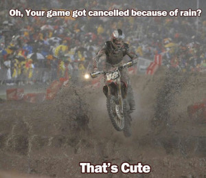 Dirt bikes!!!!!thats to all those little jock who think their so ...