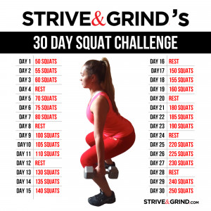 30 day squat challenge are you ready for a challenge i ve been telling ...