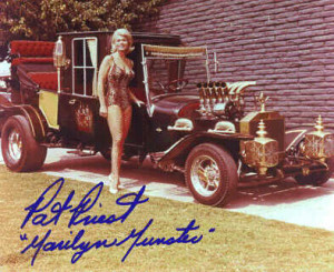 The Munster Koach with Marillyn Munster (Pat Priest)