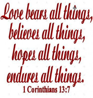 Quotes From The Bible About Love Corinthians ~ Bible Verse Corinthians ...