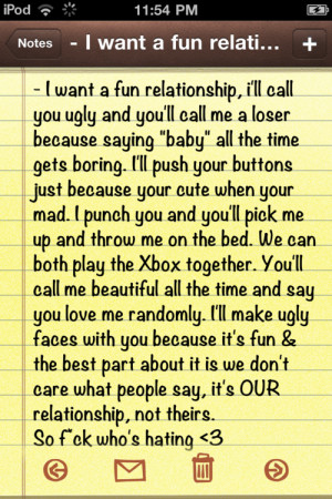 Perfect Relationship Tumblr Quotes