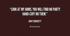 Davy Crockett Quote