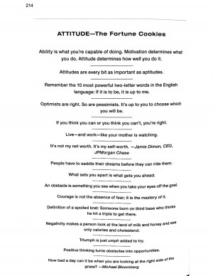 Vince Lombardi Quotes On Attitude