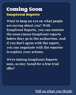 Re: Snap Scouts - Crime prevention game for kids (Must see!)